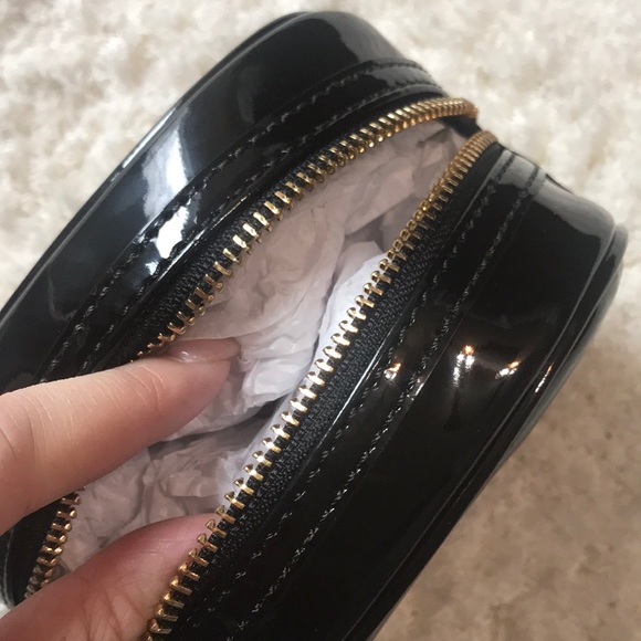 Tory Burch Patent Cosmetic Case - Picture 4 of 4